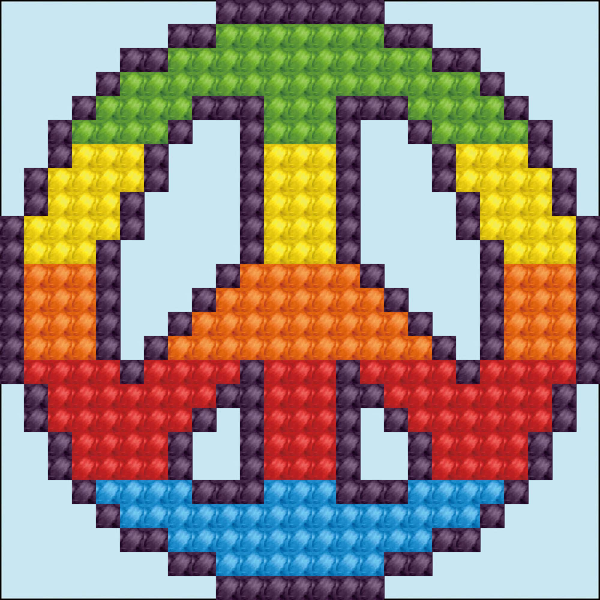 Diamond Dotz® Peace Man Diamond Painting Kit